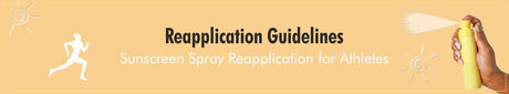 The love co| Reapplication Guidelines: Sunscreen Spray Reapplication for Athletes