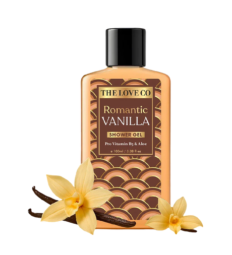 The Love Co - Discover the Benefits of Romantic Vanilla Shower Gel
