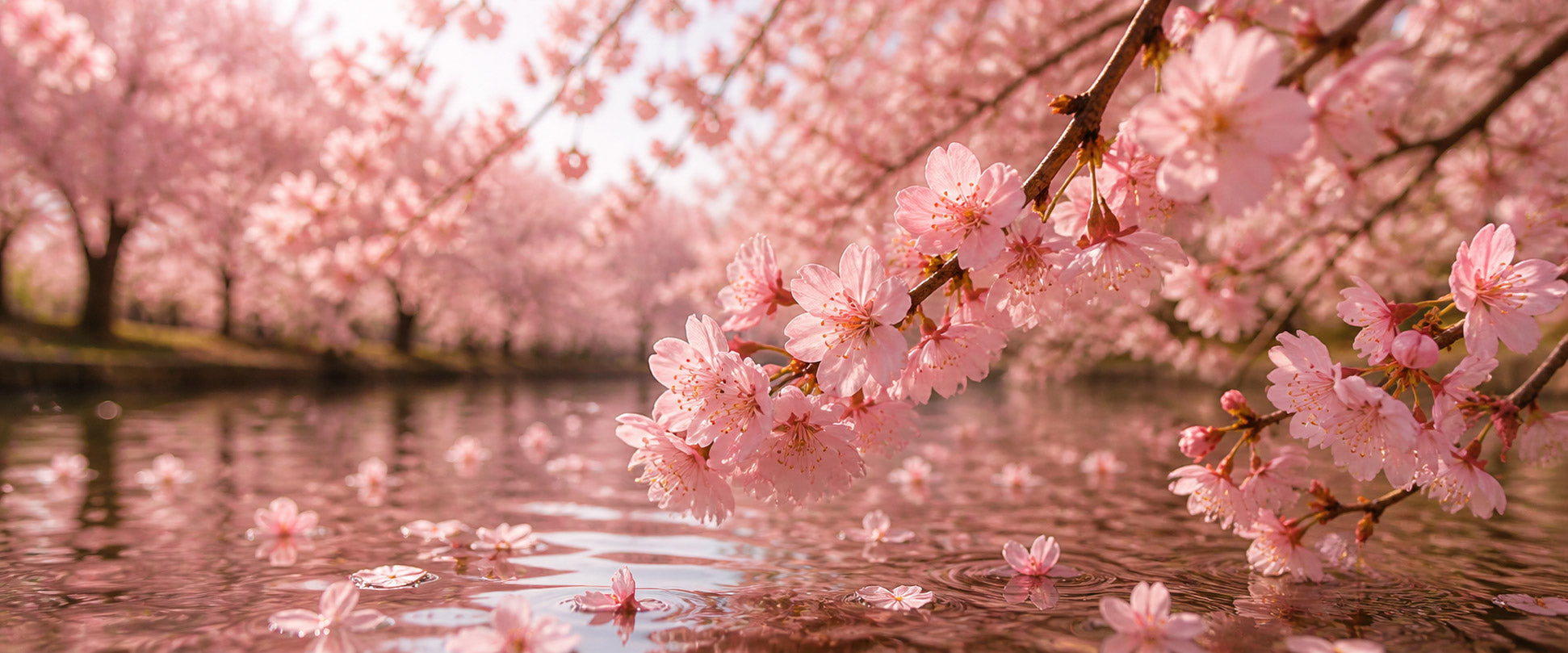 Japanese Cherry Blossom body wash, lotion and butter collection — SLS-free cherry blossom body care India — The Love Co