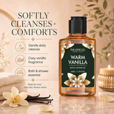 Warm Vanilla Mini Body Wash 50ml — Travel – view 3 | The Love Co