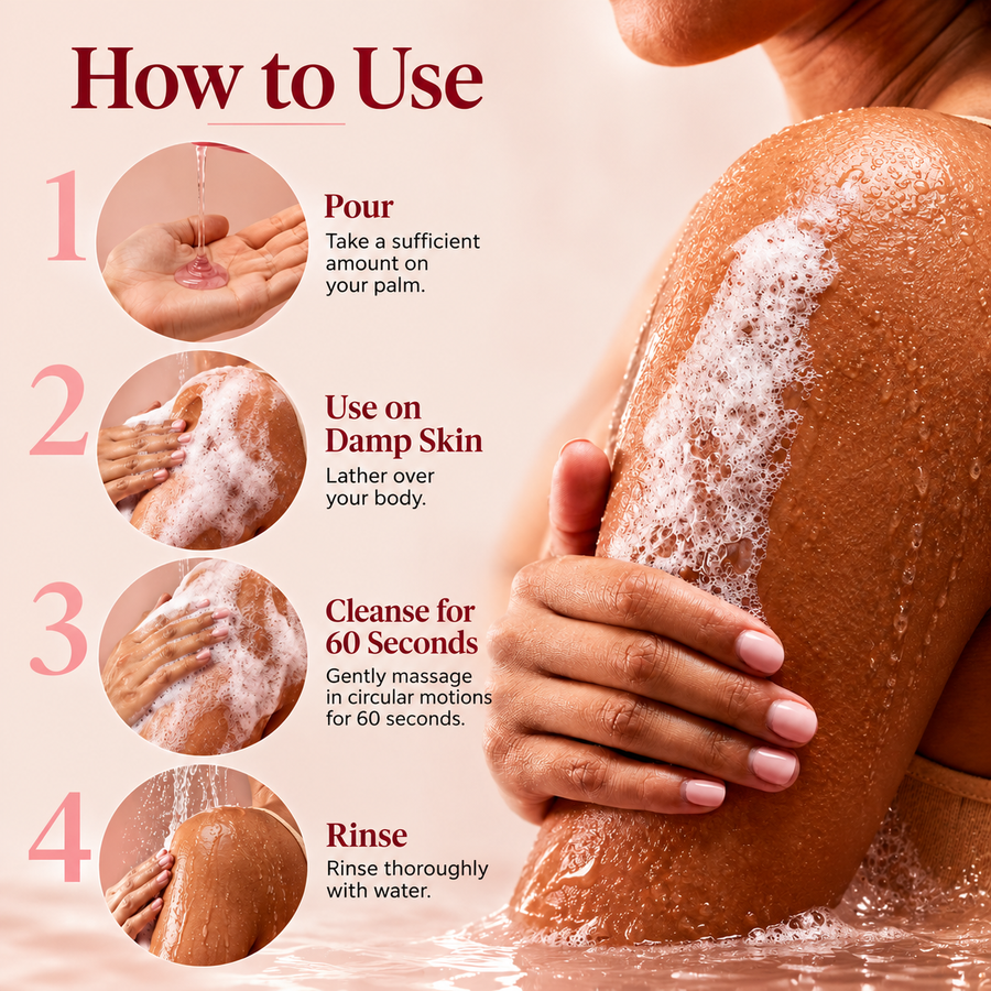 Japanese Cherry Blossom Body Wash . Travel