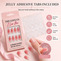 Pink Ombre Almond Press-On Nails