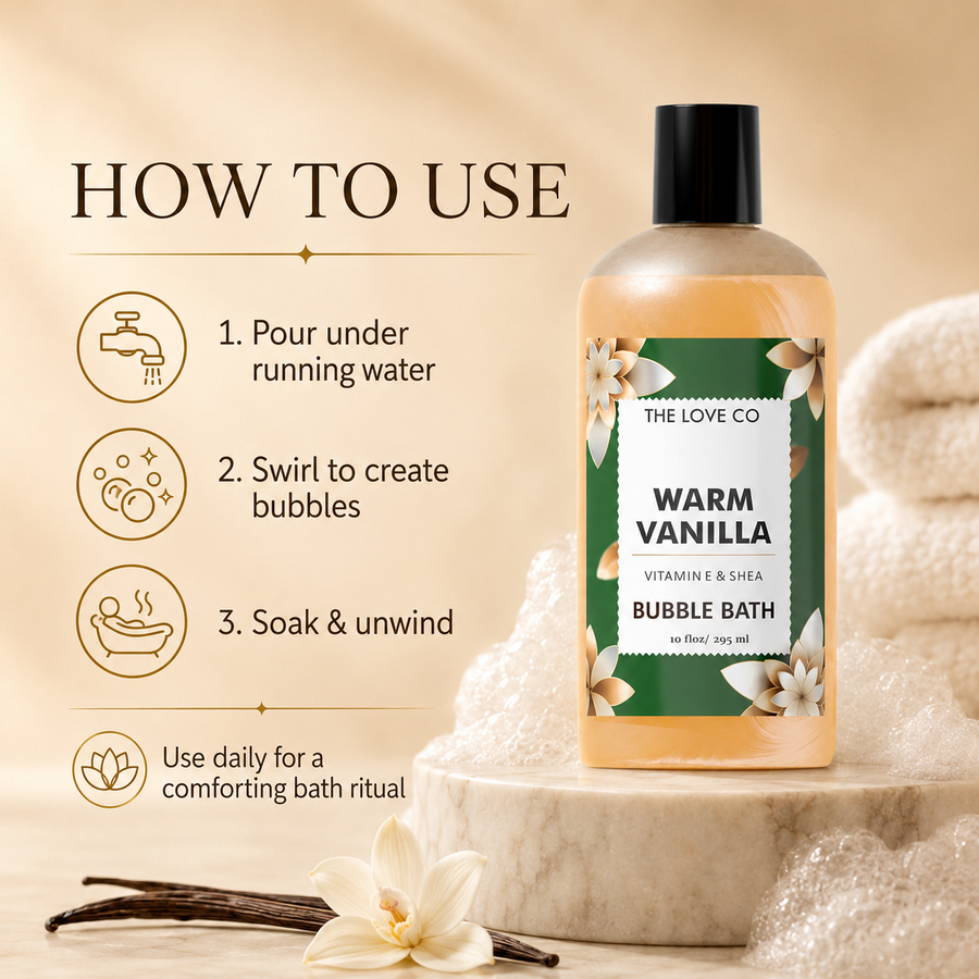 Warm Vanilla Bubble Bath