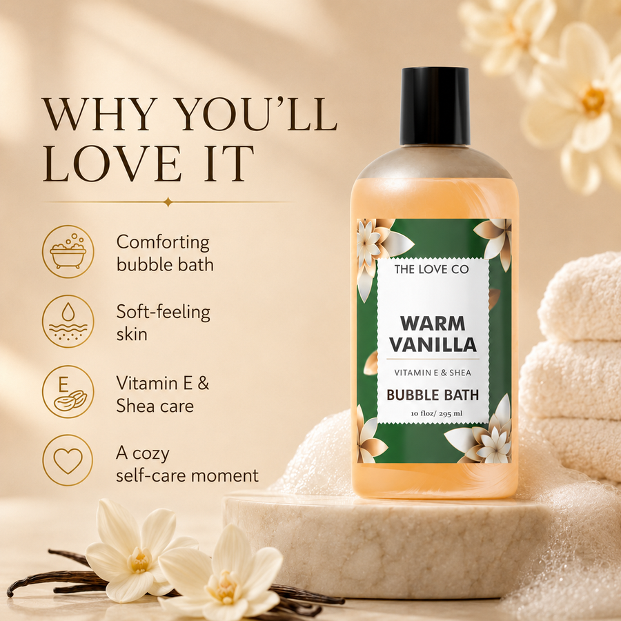 Warm Vanilla Bubble Bath