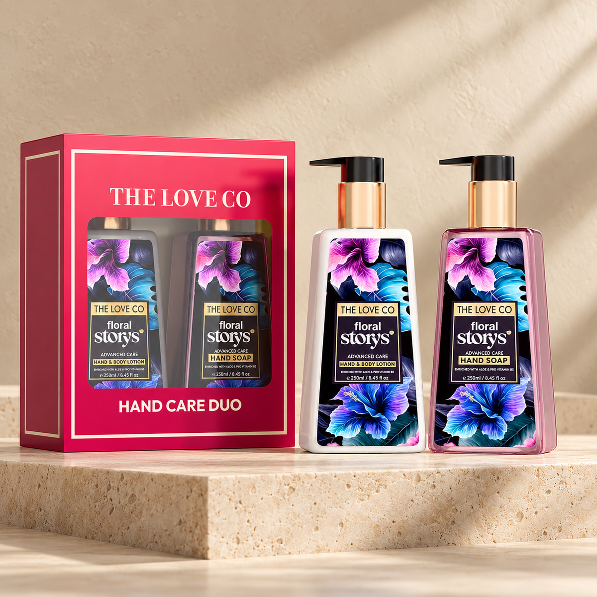 Floral Storys Hand & Body Lotion Gift Set