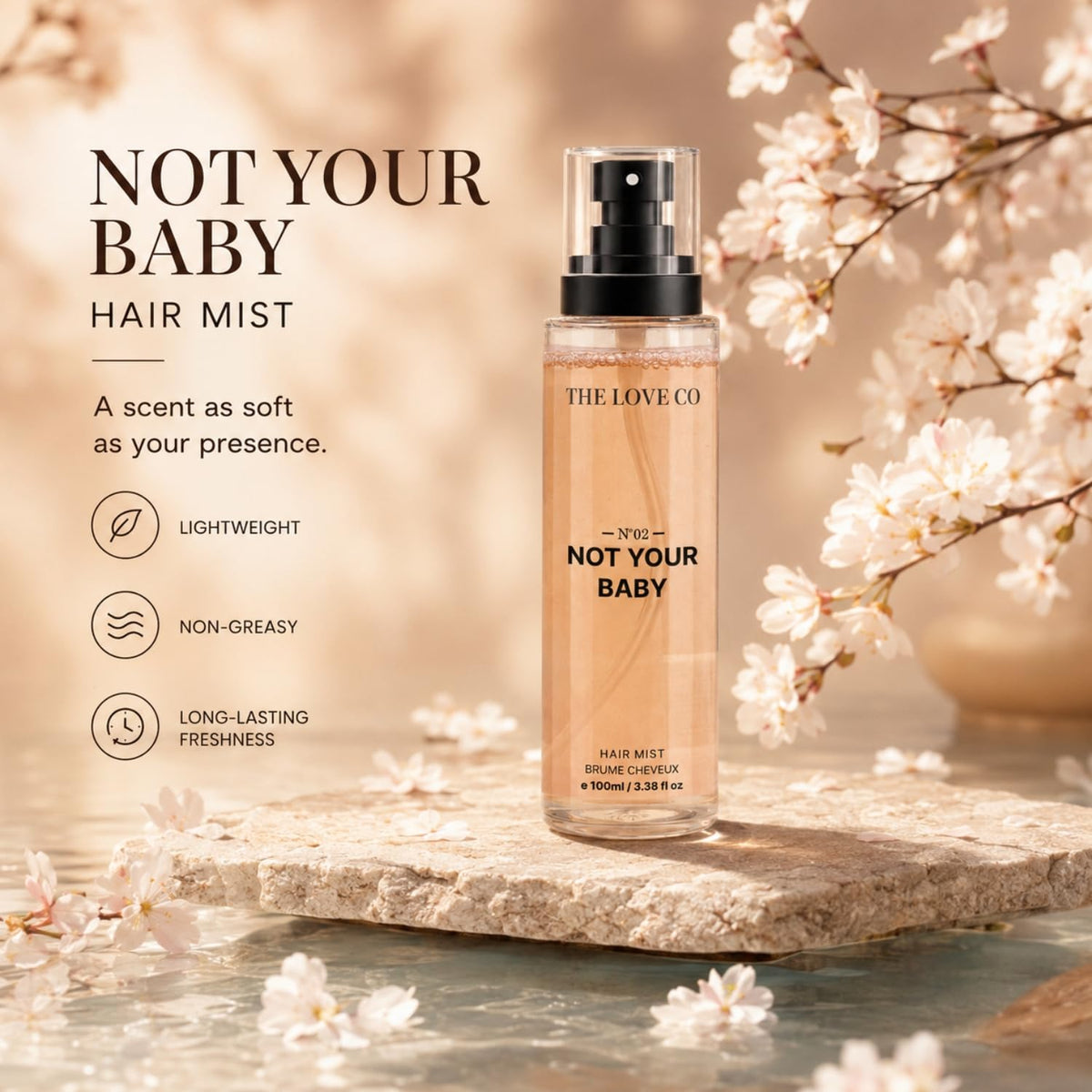 Not Your Baby Hair Mist — Fragrance for Hair – view 5 | The Love Co