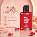 Fall in Love Mini Shower Gel — Saffron Travel Size – view 4 | The Love Co