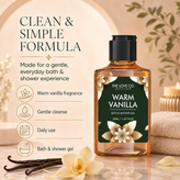 Warm Vanilla Mini Body Wash 50ml — Travel – view 4 | The Love Co