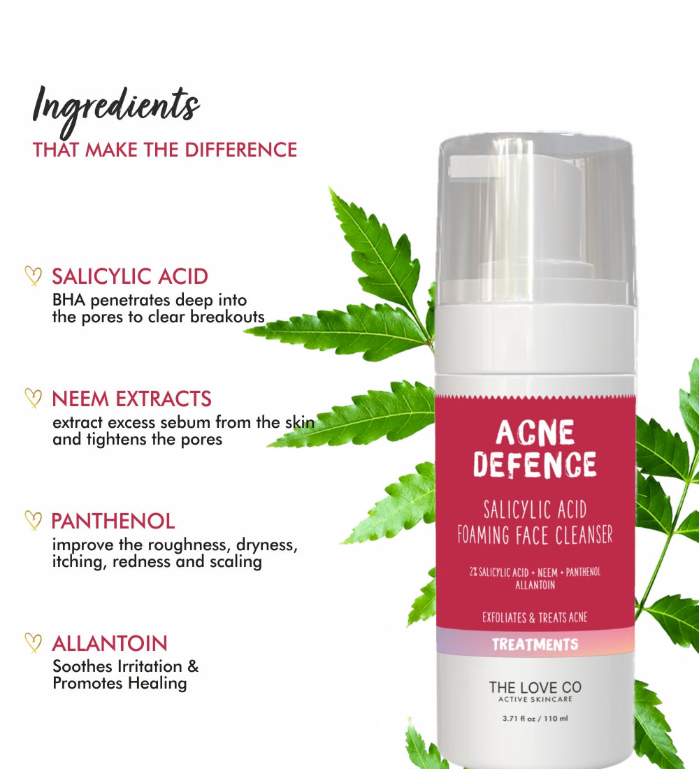 Acne Defence Foaming Face Cleanser