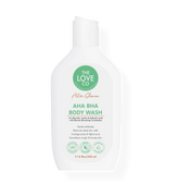 AHA BHA Body Wash 350ml — glycolic, lactic, salicylic acid exfoliating body wash — The Love Co