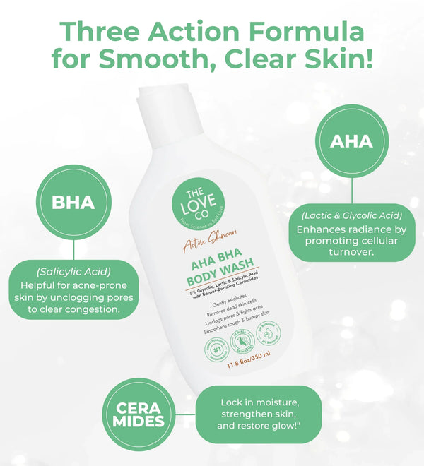AHA + BHA Body Wash · 350ml