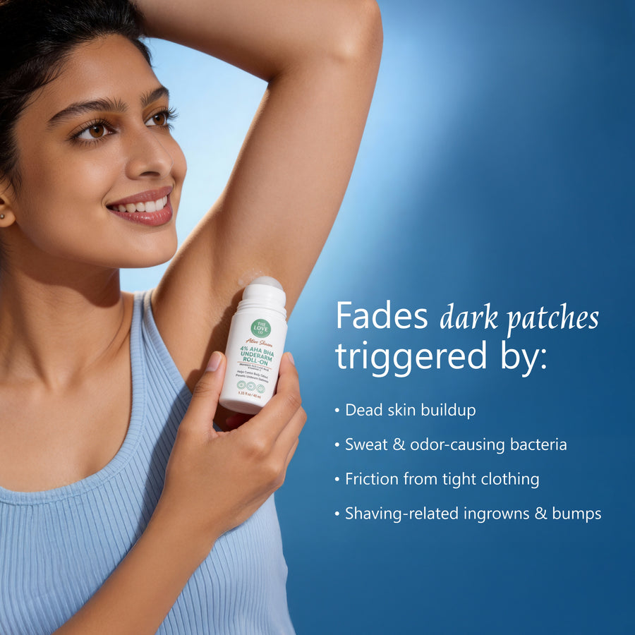 AHA BHA Under Arm Roll On — body care ritual for Indian skin