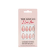 The Love Co I Luv Me press on nails, pink reusable nails in retail packaging