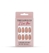 Nude Almond Press-On Nails — The Love Co