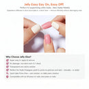 Heart Design Press On Nails — body care ritual for Indian skin