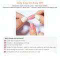 White Almond Press-On Nails