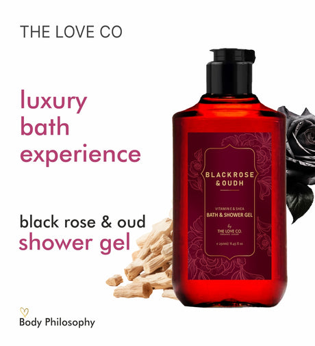 Black Rose and Oudh Body Wash