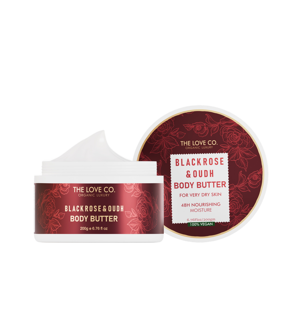 The Love Co Blackrose & Oudh Body Butter