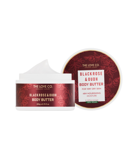 The Love Co Blackrose & Oudh Body Butter