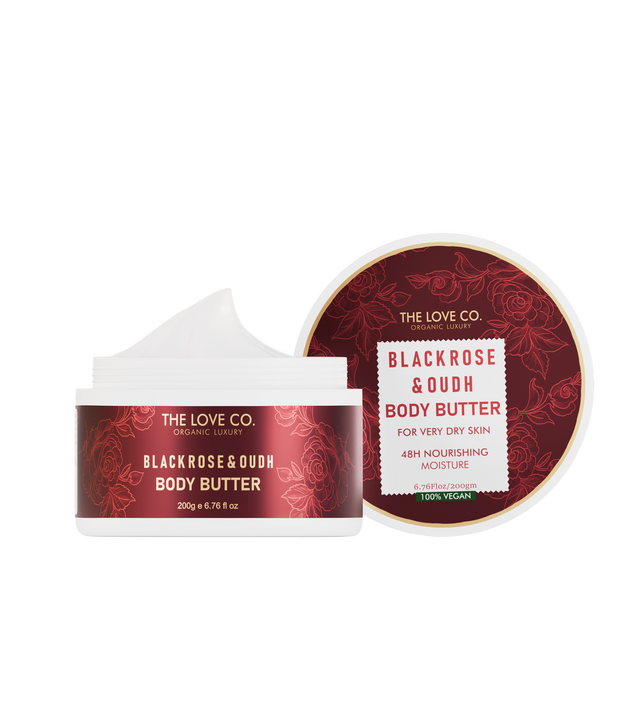 The Love Co Blackrose & Oudh Body Butter