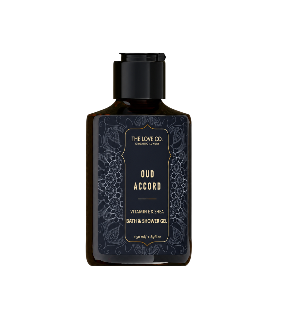 Oud Accord Mini Body Wash 50ml — Travel Oud | The Love Co