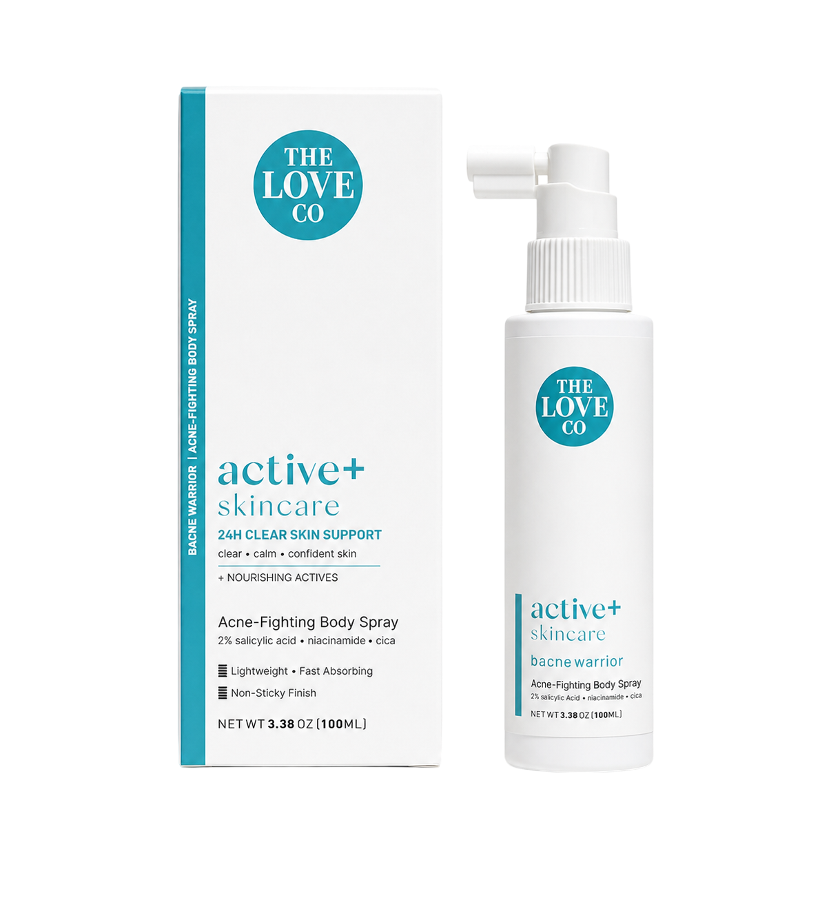 Bacne Spray – 2% Salicylic Acid Body Spray