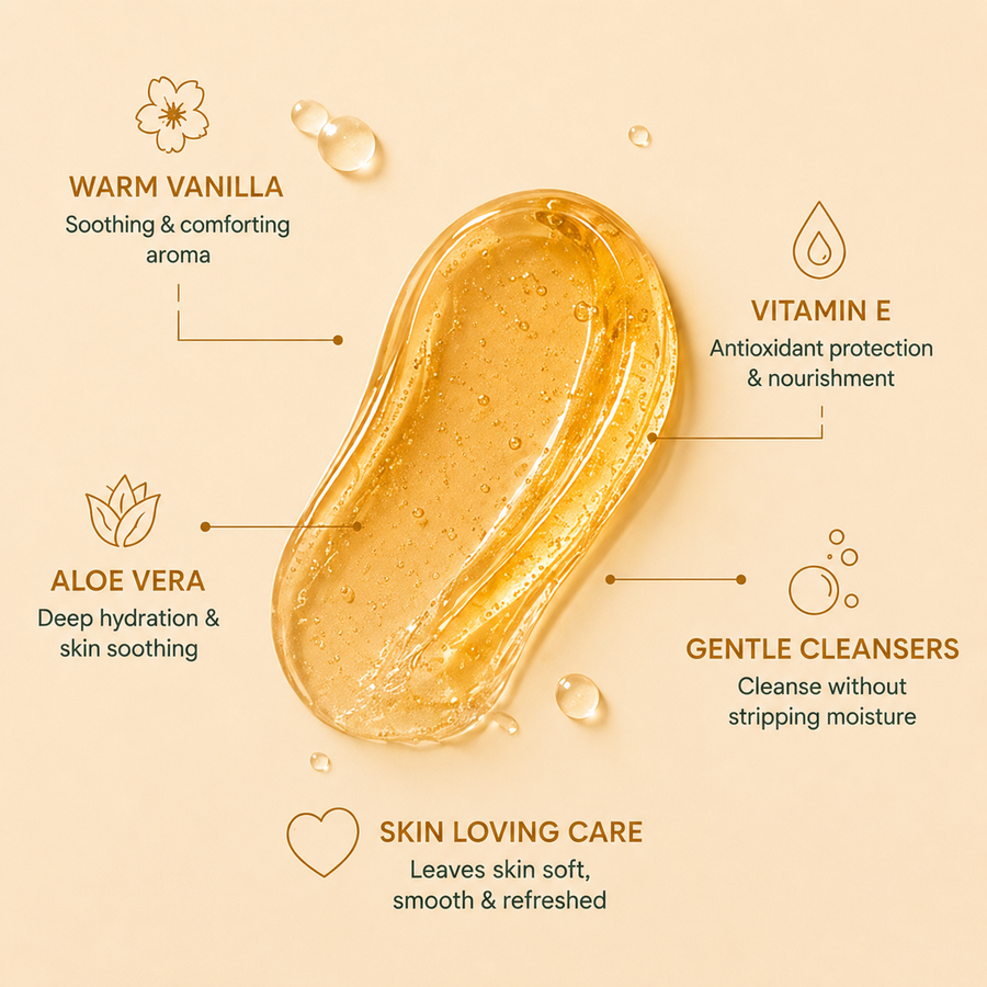 Warm Vanilla Body Wash