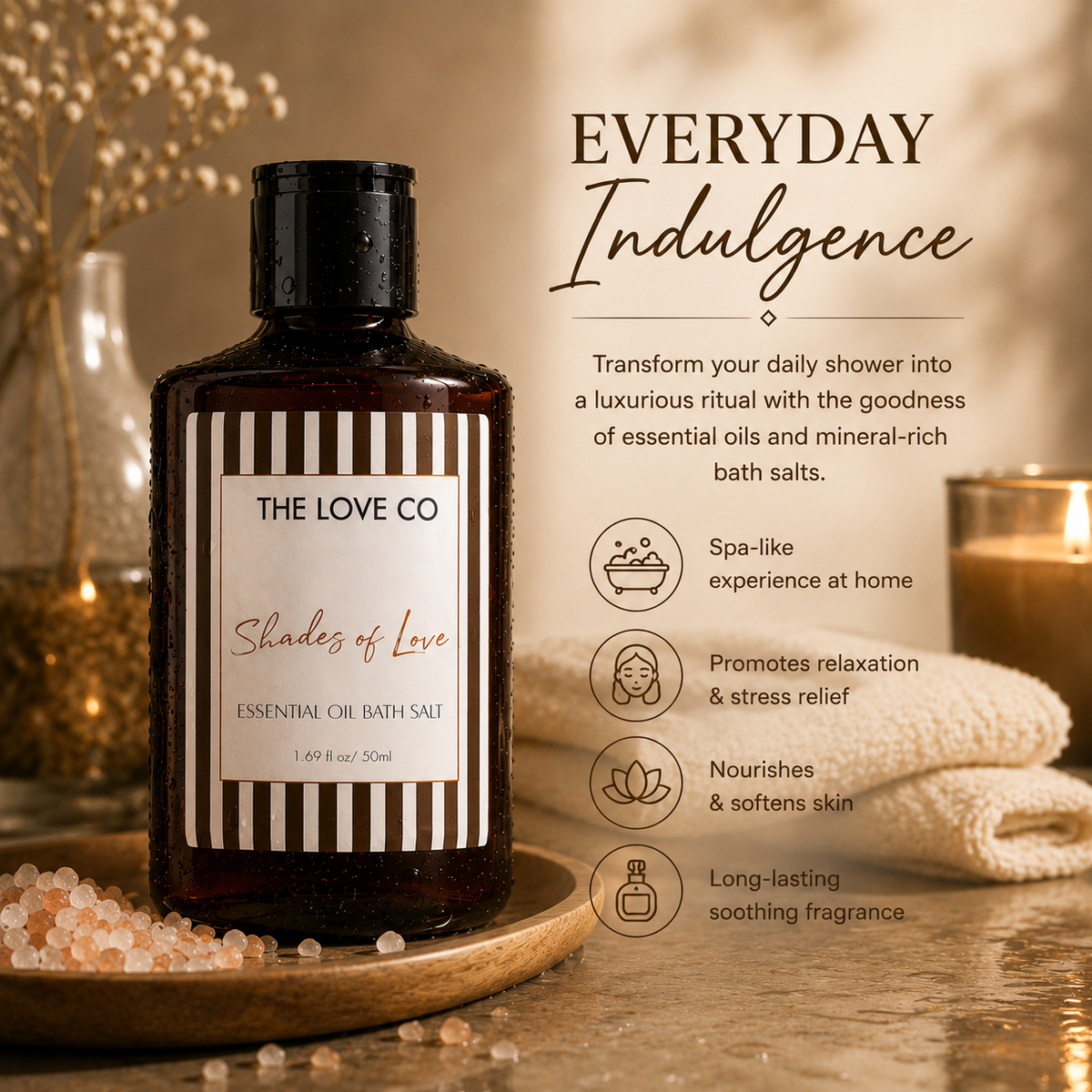 Shades Of Love Mini Bath Salt