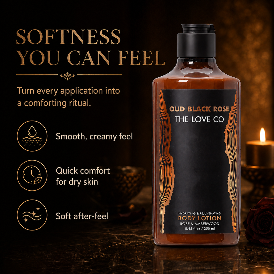 Oudh Black Rose Body Lotion