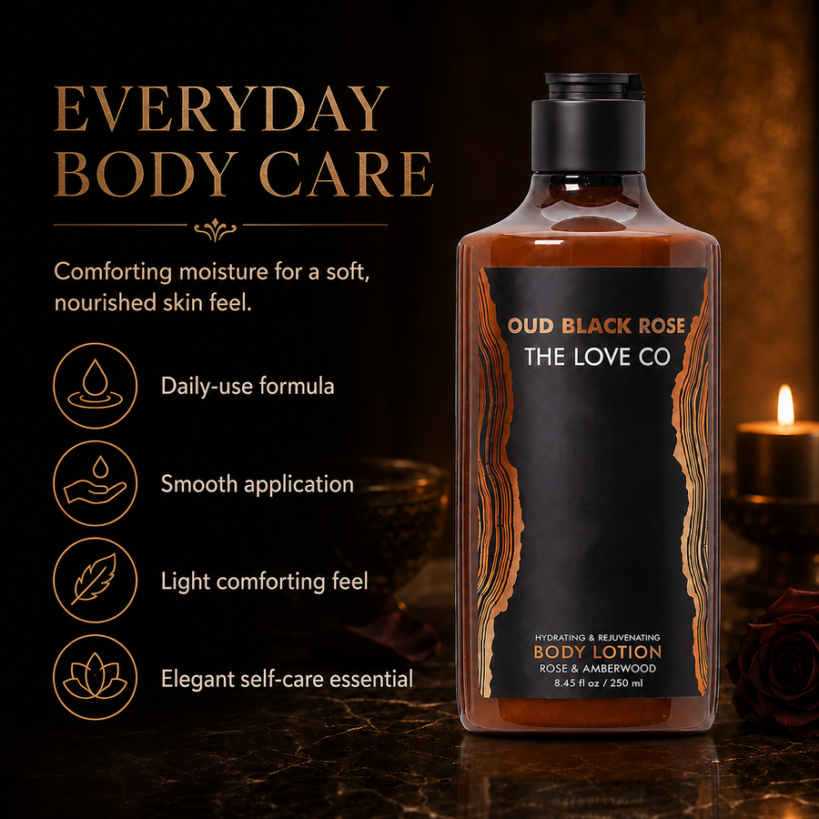 Oudh Black Rose Body Lotion