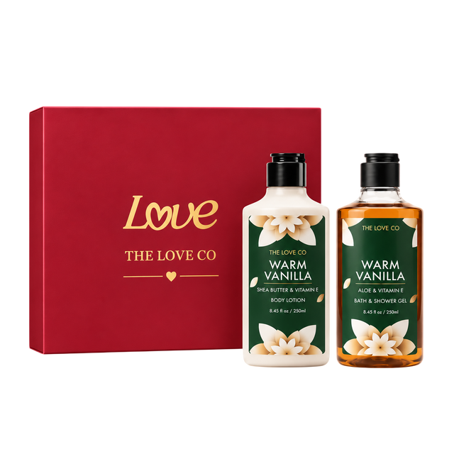 Warm Vanilla Duo Gift Set | The Love Co