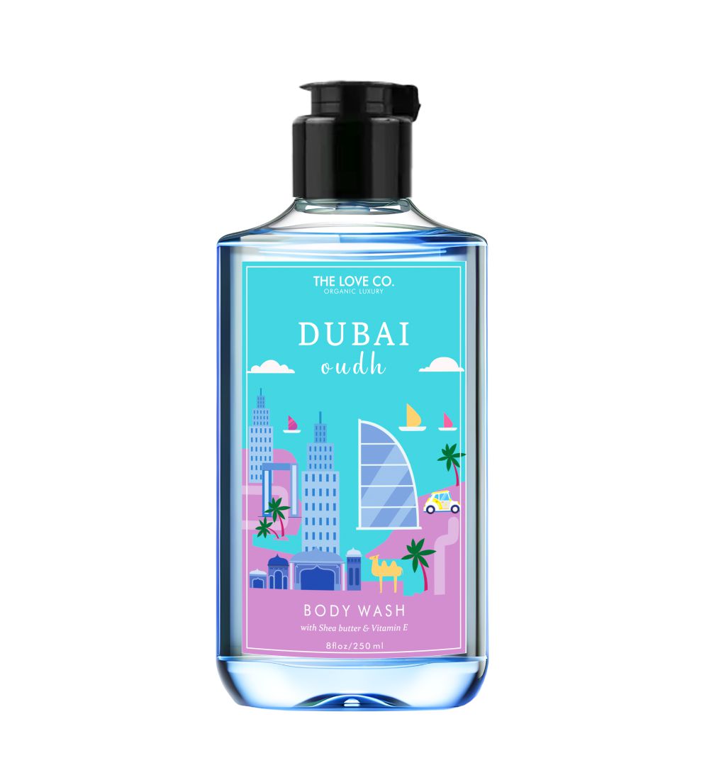 THE LOVE CO - DUBAI OUD  BATH &amp; SHOWER GEL / 250ML