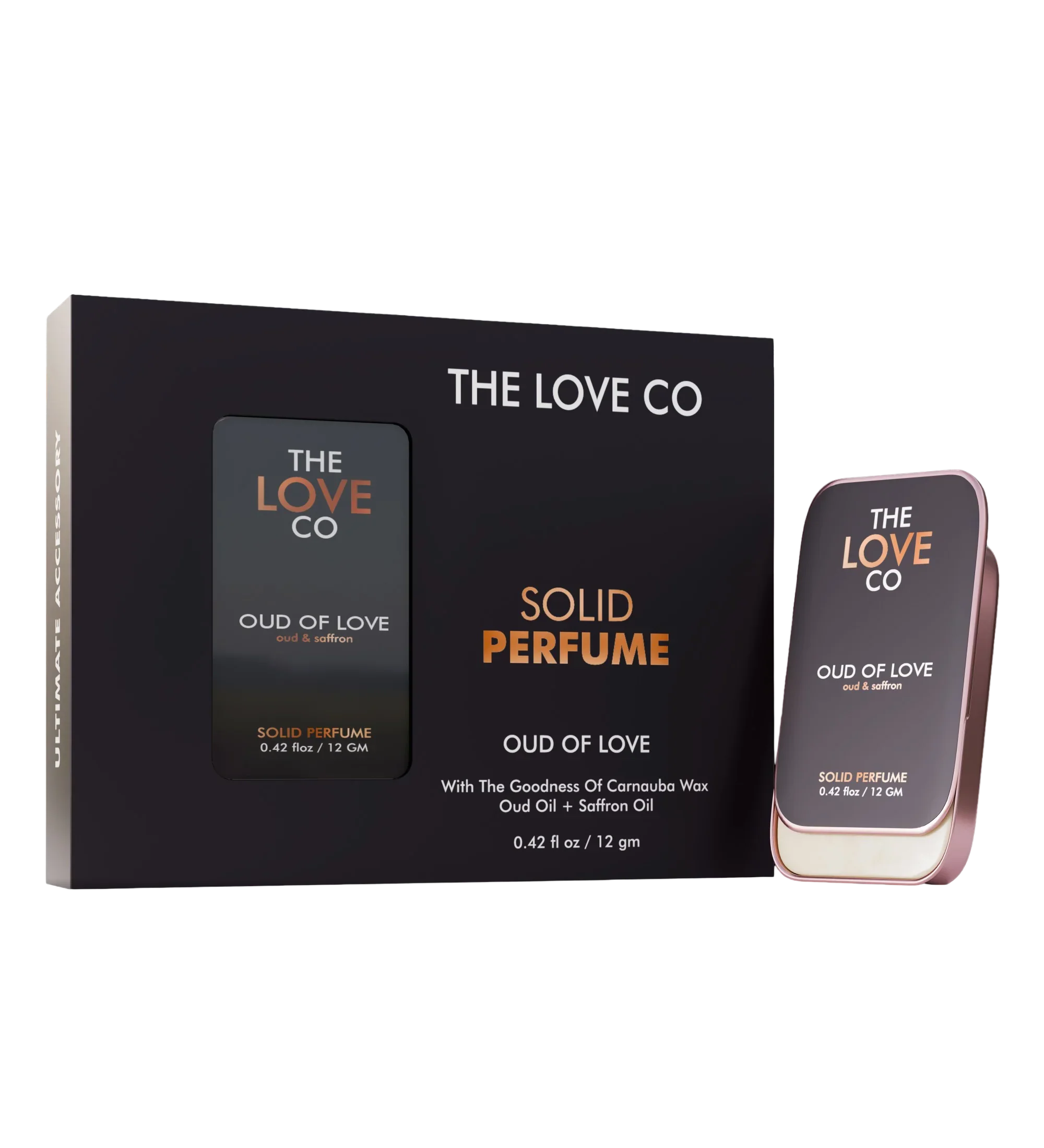 Oud of Love Solid Perfume — ingredients and key actives panel