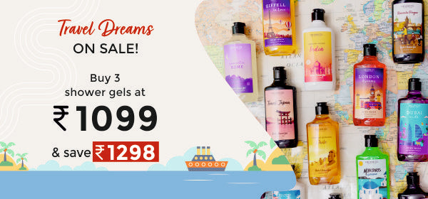 The Love Co Shower Gel Travel Vacations | Best Offer Body Wash - Dubai , Lakshadweep