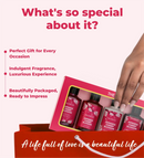 Japanese Cherry Blossom Travel Kit — texture and consistency