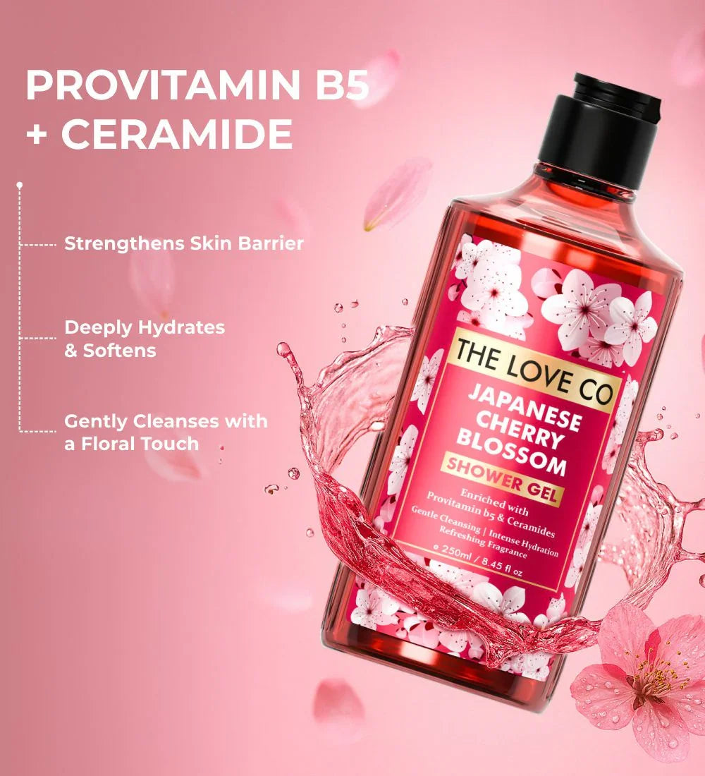 Japanese Cherry Blossom Body Wash - The Love Co