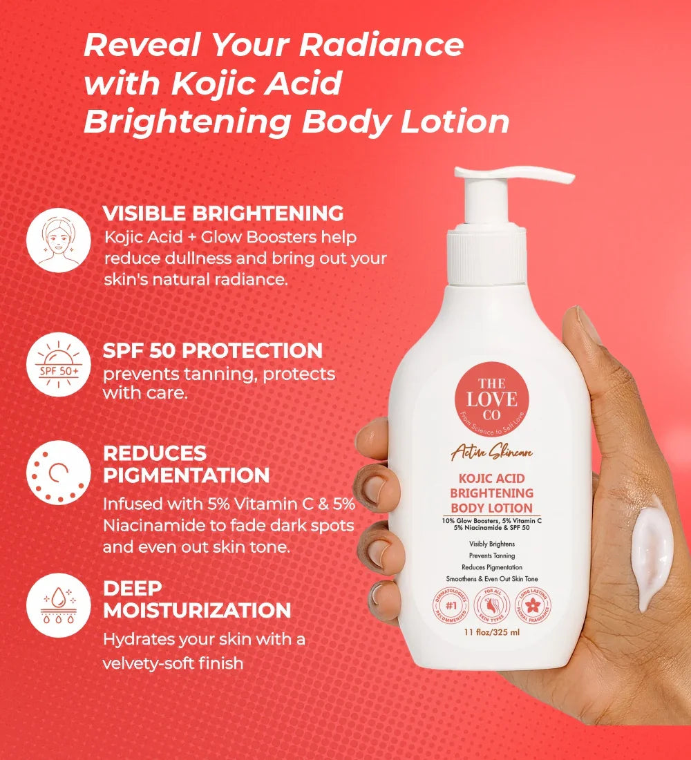 Kojic Acid Body Lotion - The Love Co