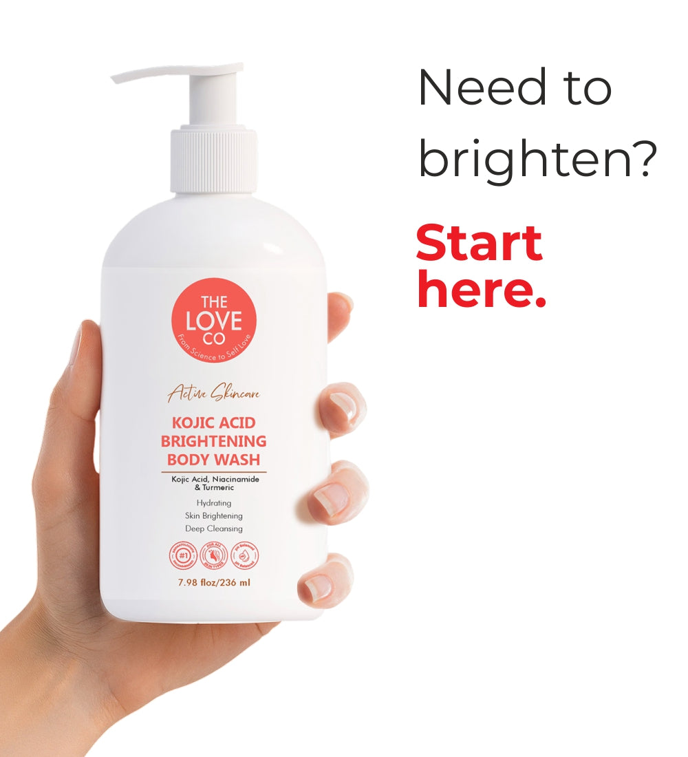 The Love Co Kojic Acid body wash 