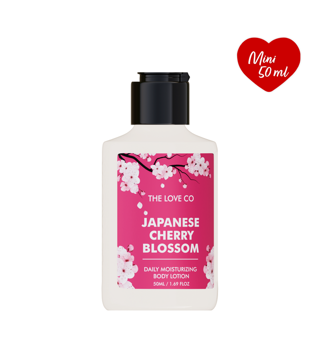 The Love Co Japanese Cherry Blossom Body Lotion mini