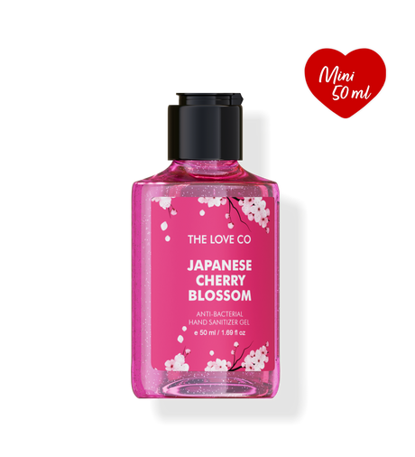 The Love Co Japanese Cherry Blossom Hand Sanitizer mini