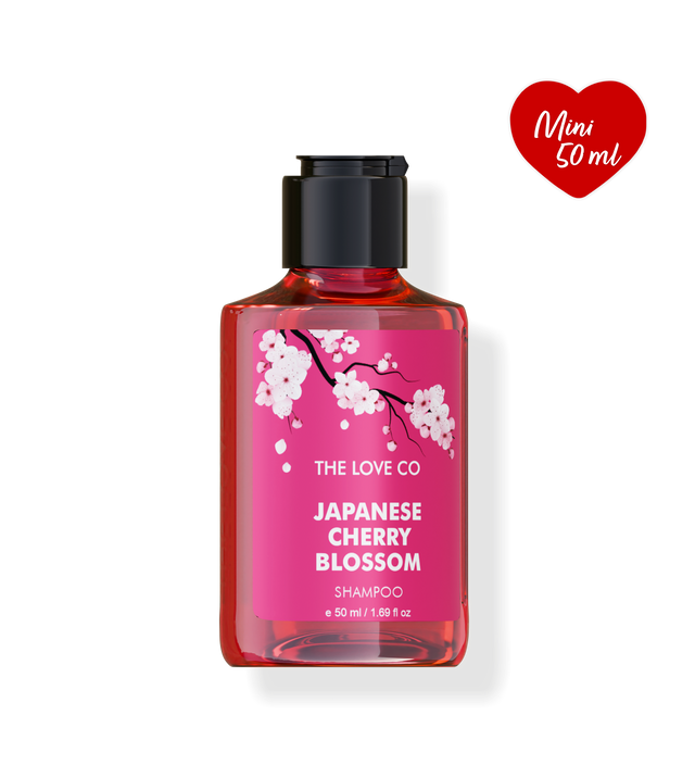 The Love Co Japanese Cherry Blossom Shampoo mini