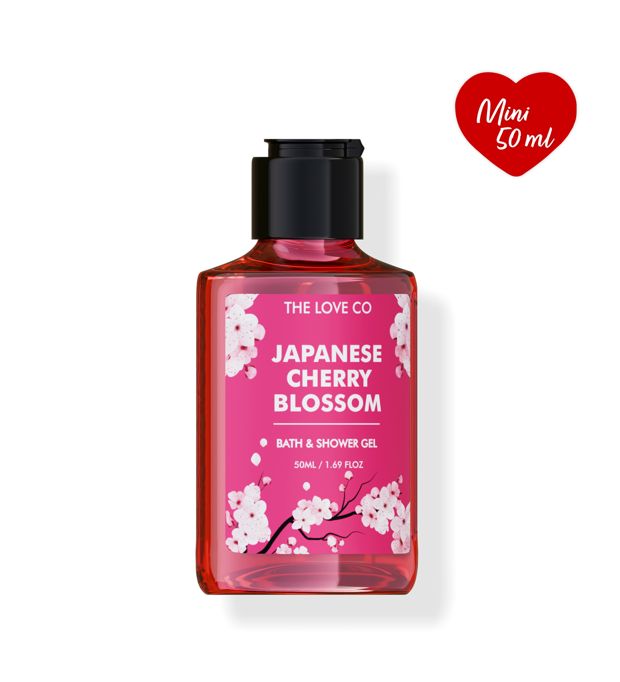 The Love Co Japanese Cherry Blossom Shower Gel Mini