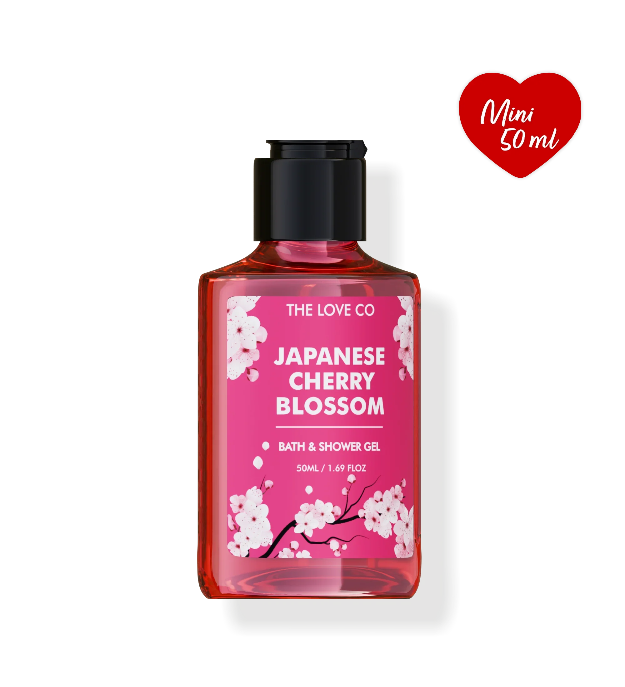 The Love Co Japanese Cherry Blossom Shower Gel Mini