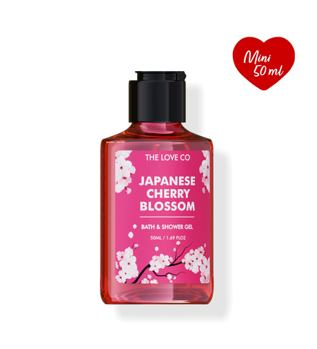 The Love Co Japanese Cherry Blossom Shower Gel Mini