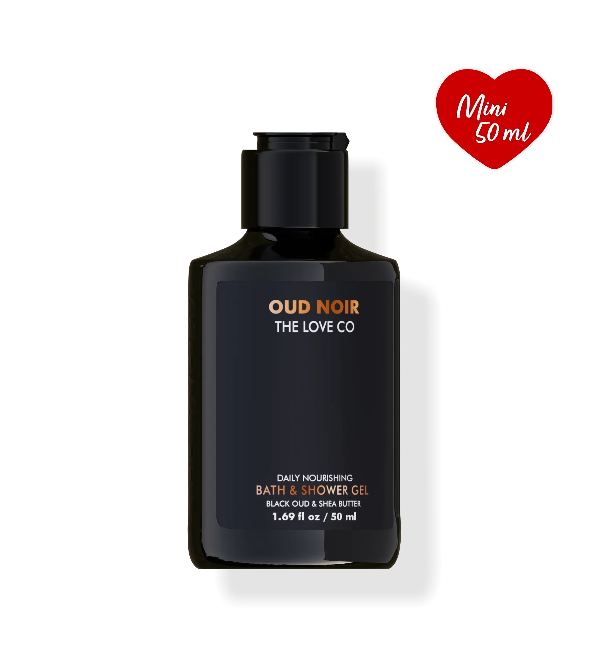 The Love Co Oud Noir Shower Gel mini