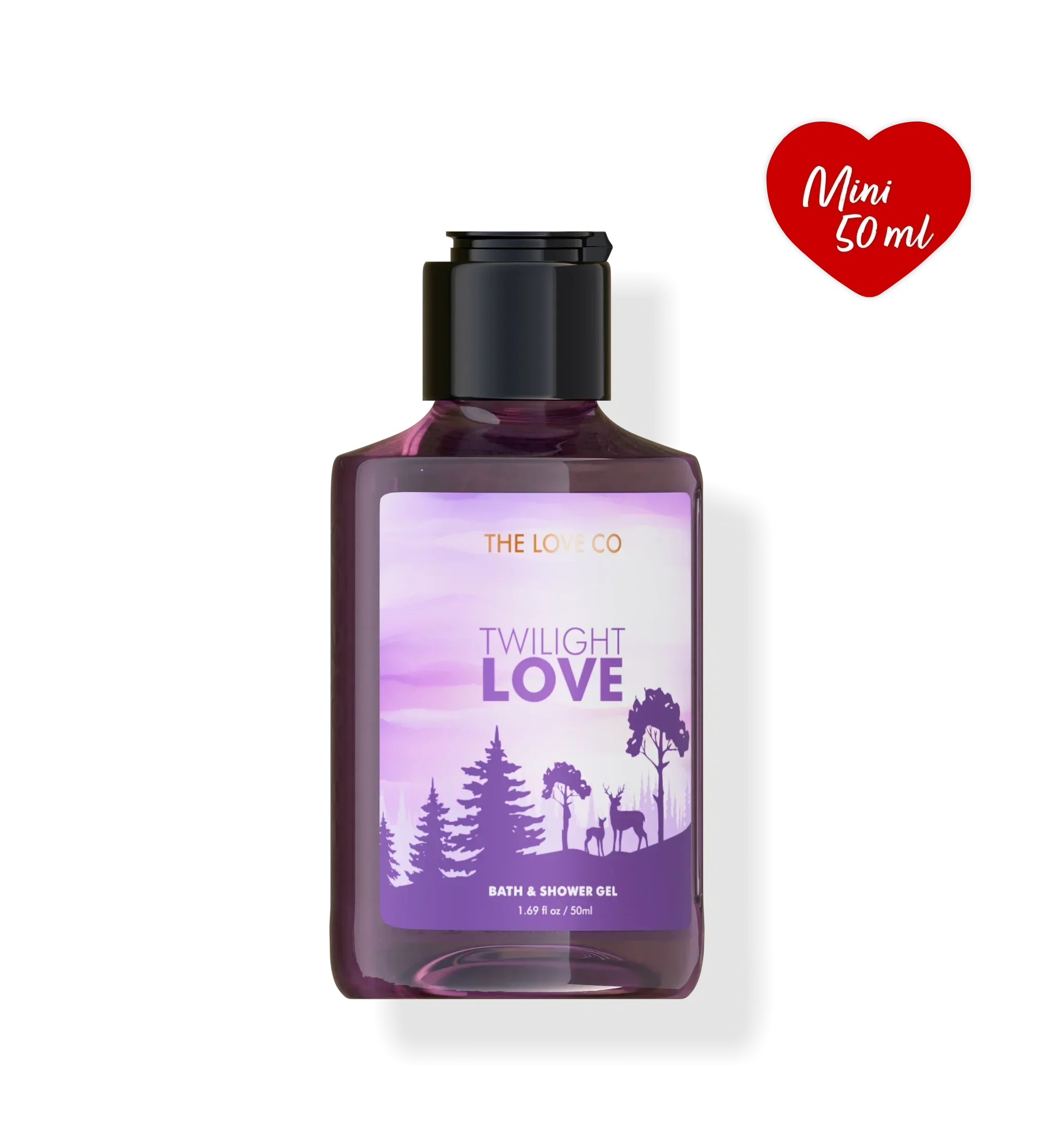 The Love Co Twilight Love Shower Gel mini