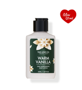 The Love Co Warm Vanilla Body Lotion Mini