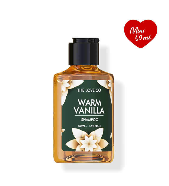 The Love Co Warm Vanilla Shampoo Mini