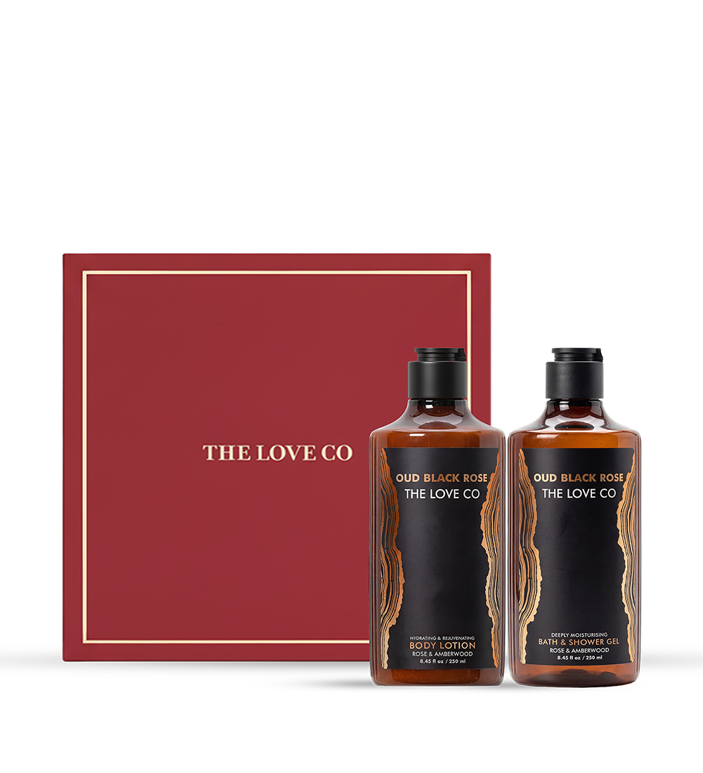 Black Rose Oudh Duo Gift Set - The Love Co