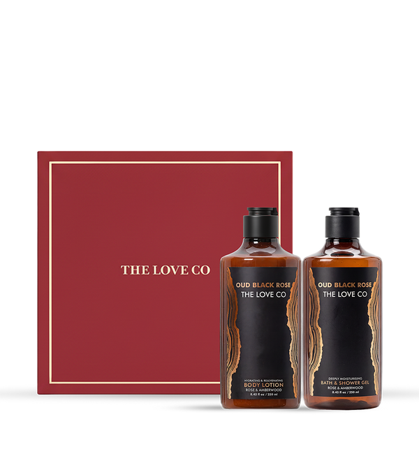 Black Rose Oudh Duo Gift Set - The Love Co